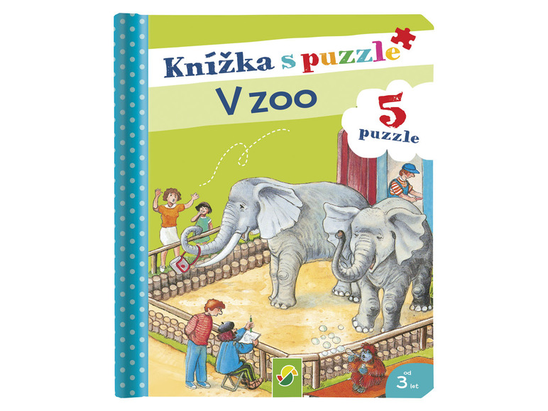  Zobrazit na celou obrazovku Dětská knížka s puzzle - Obrázek 4