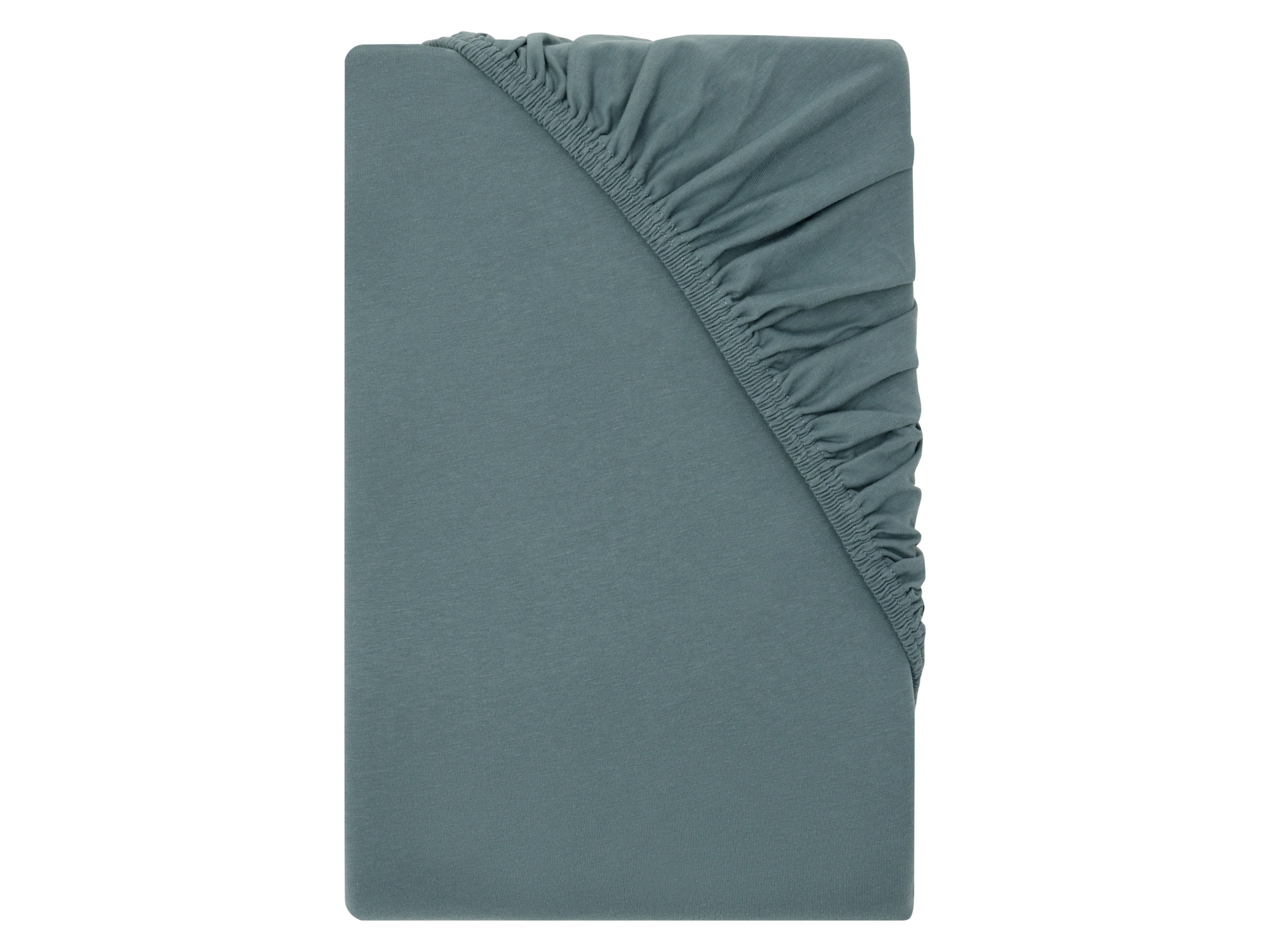 Livarno® Žerzejové napínací prostěradlo, 140-160 x 200 cm (petrolejová)