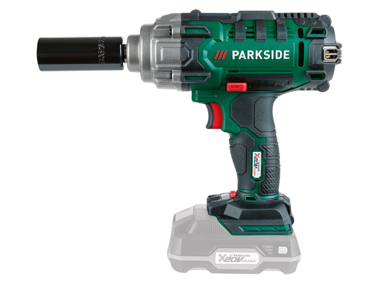  Zobrazit na celou obrazovku PARKSIDE® Aku rázový utahovák na kola auta PASSK 20-Li B2, Smart 4 Ah - Obrázek 4