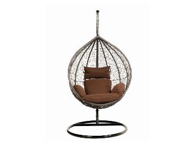 HOME DELUXE Polyrattanové závěsné křeslo »Cielo«
