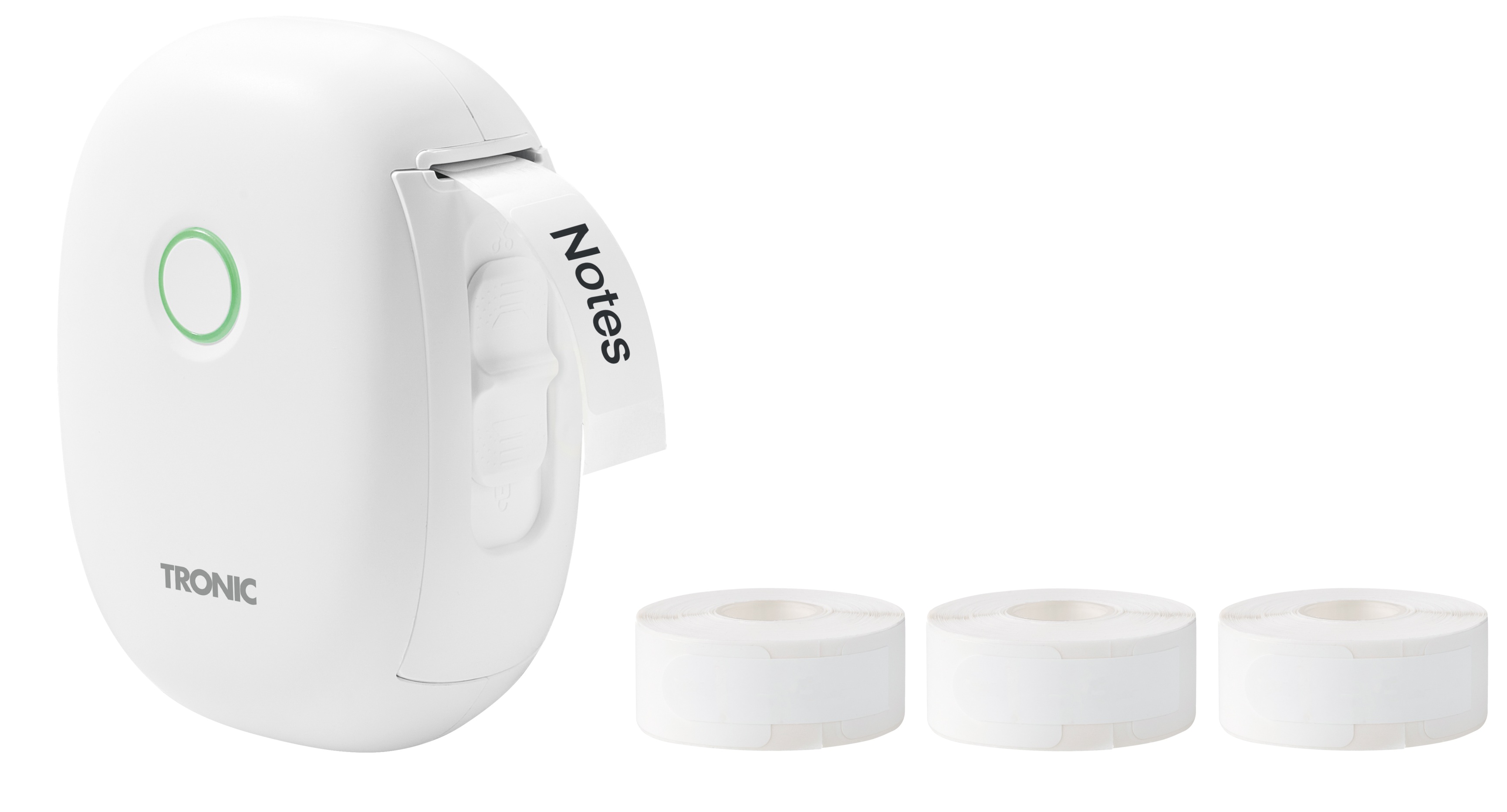 Tronic® Sada termální tiskárny etiket a 3 ks termo papírů, 4dílná