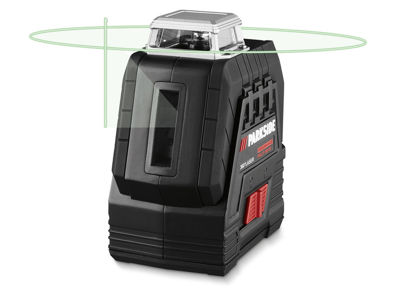  Zobrazit na celou obrazovku PARKSIDE PERFORMANCE® Aku křížový liniový laser PKLLP 360 B3 - Obrázek 4