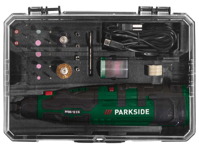  Zobrazit na celou obrazovku PARKSIDE® Aku jemná vrtací bruska PFBS 12 C6 - Obrázek 5