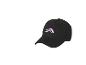 Černá baseballová čepice s decentním logem.