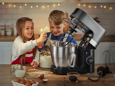 SILVERCREST® KITCHEN TOOLS Kuchyňský robot Profi SKMP 1300 D3, antracitová