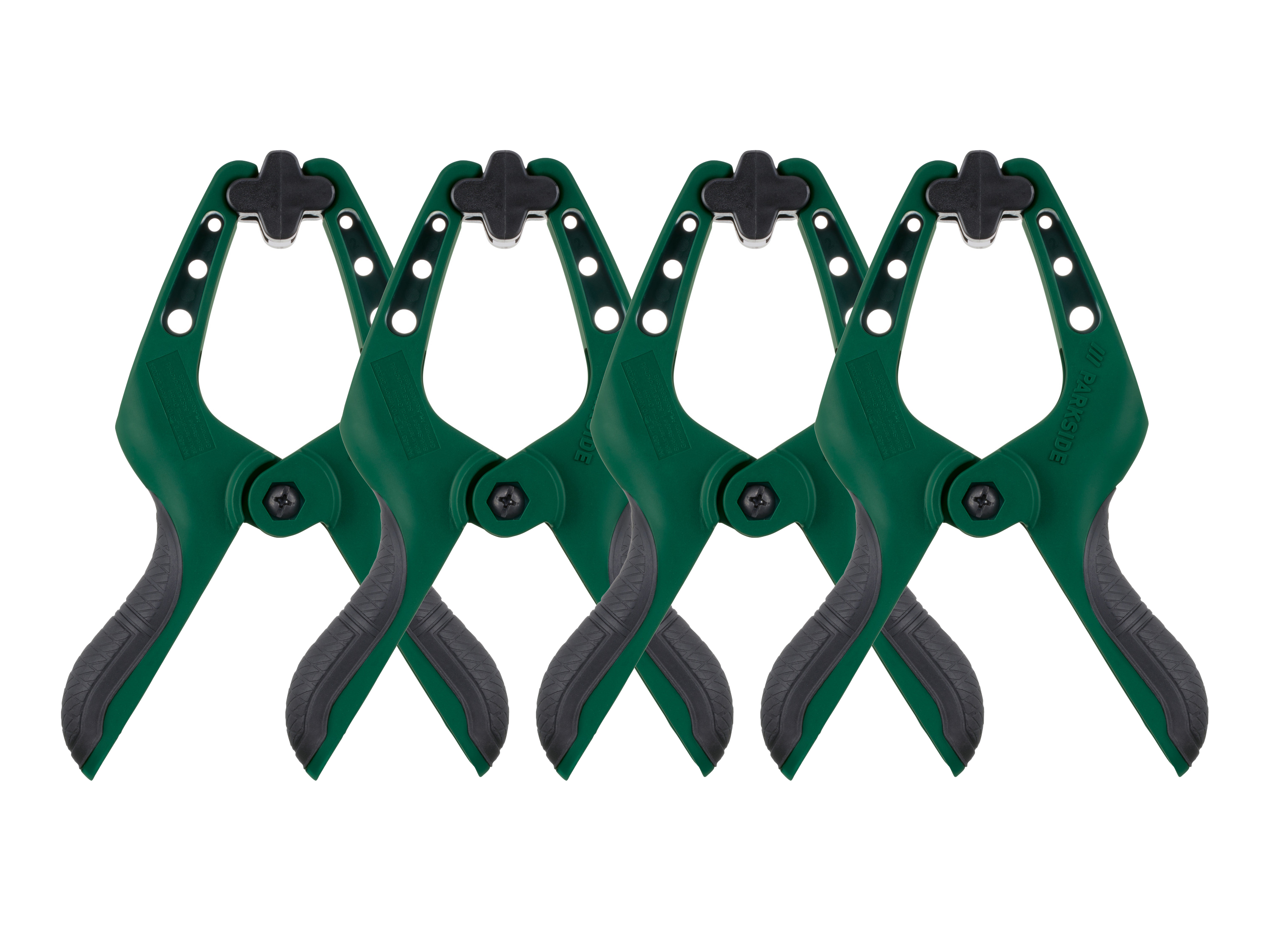 Parkside® Sada upínacích svorek, 4dílná / 8dílná / 12dílná (4dílná sada)