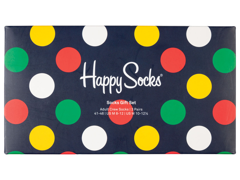  Zobrazit na celou obrazovku Happy Socks Dámské / Pánské ponožky v dárkovém balení, 3 páry - Obrázek 18