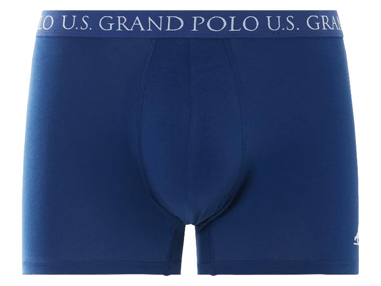 Boxerky Grand Polo U.S., tmavě modré.