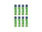 Osm dobíjecích AAA baterií TRONIC s kapacitou 1000 mAh.