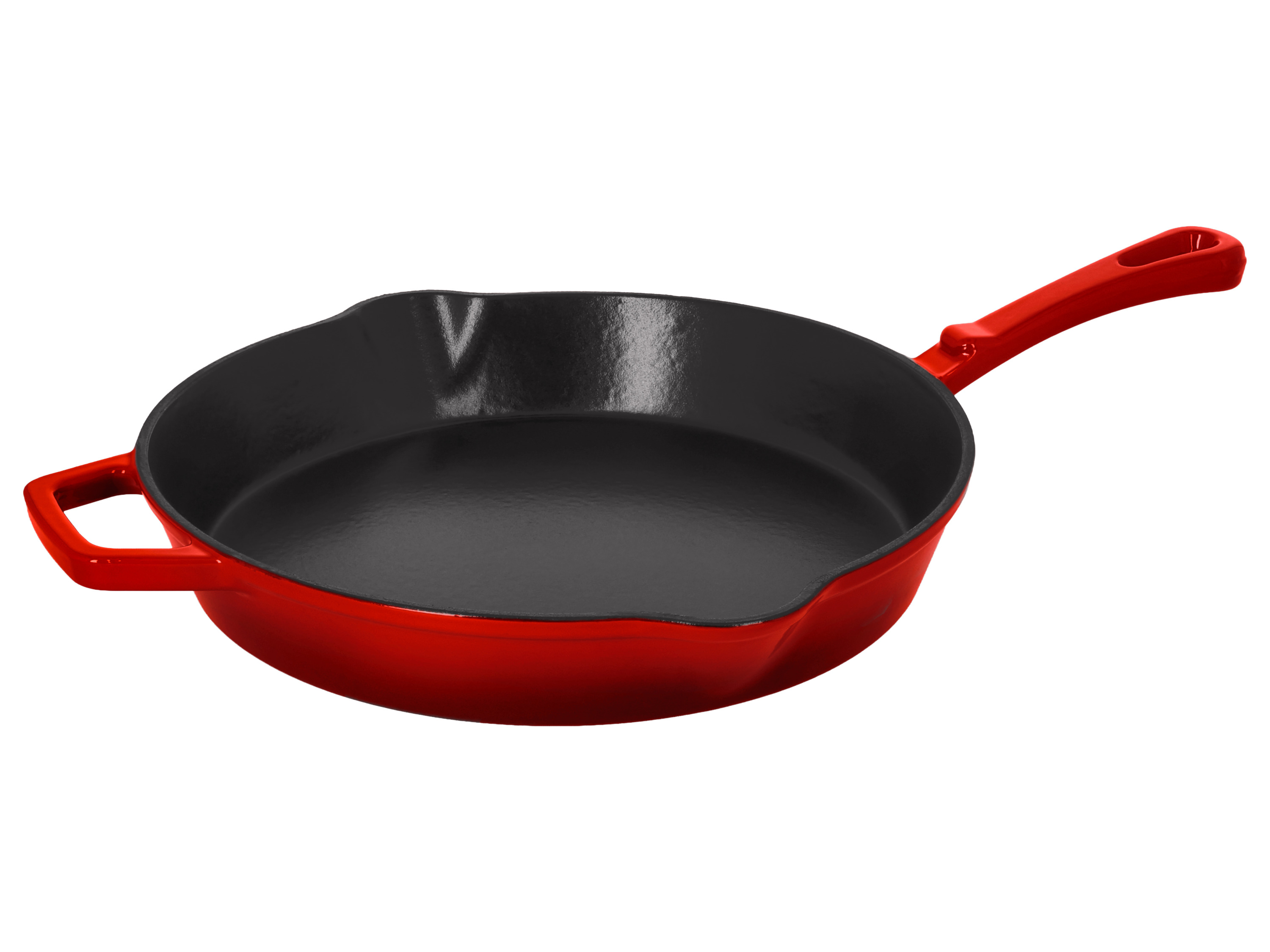Silvercrest® Litinová pánev Premium, Ø 30 cm (červená)