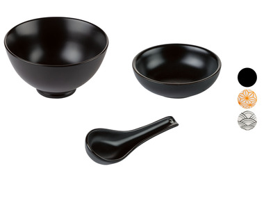 ERNESTO® Sada misek, 2dílná / Sada misek na dipy, 6dílná / Sada porcelánových lžiček, 6dílná