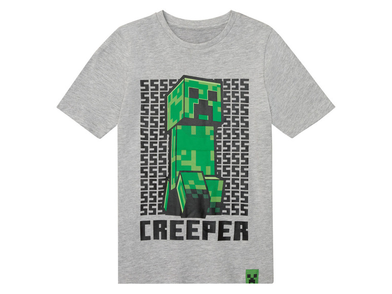  Zobrazit na celou obrazovku Minecraft Chlapecké triko - Obrázek 2