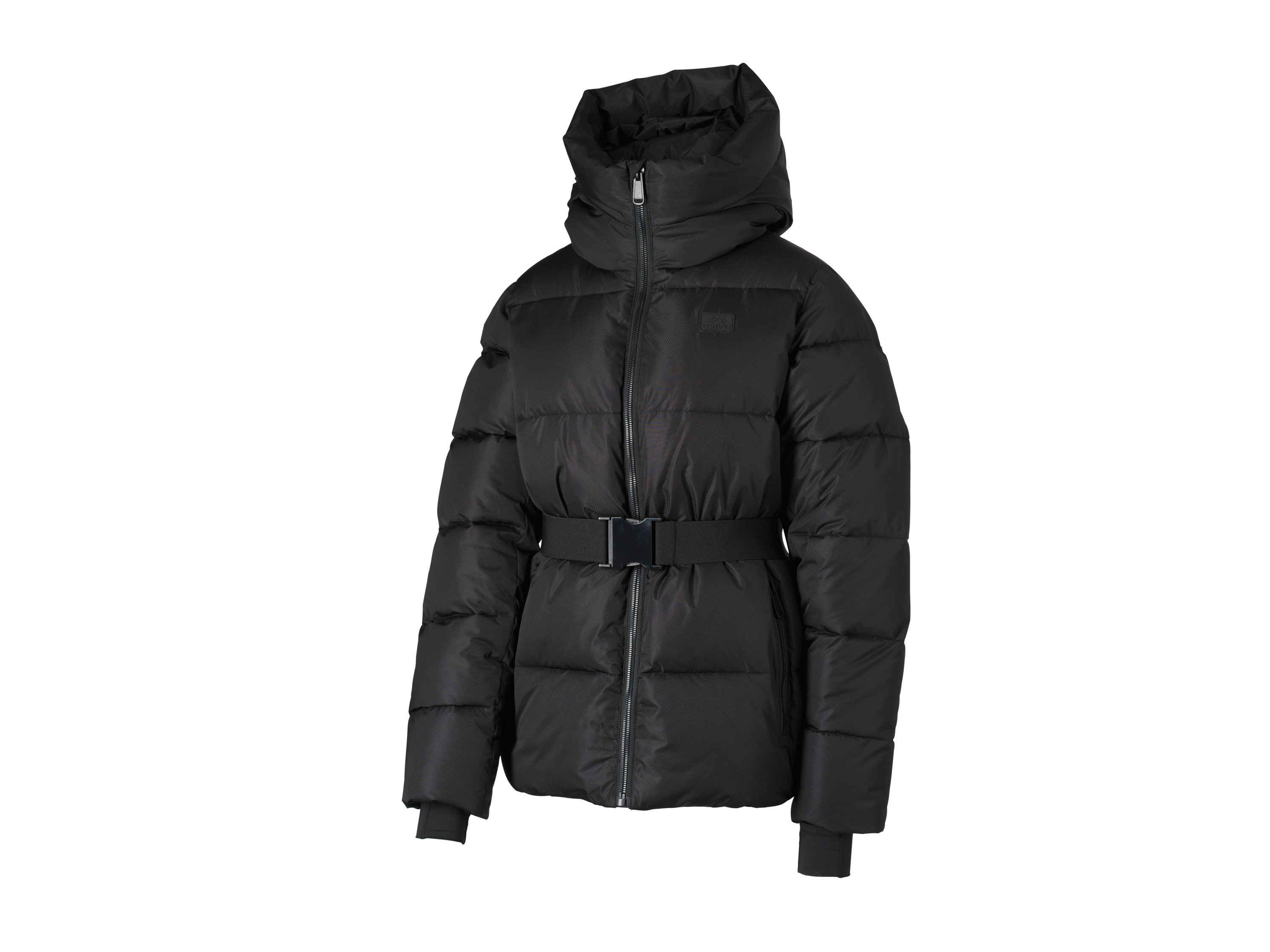 Crivit Dámská lyžařská crop bunda (černá, Xs(32/34))