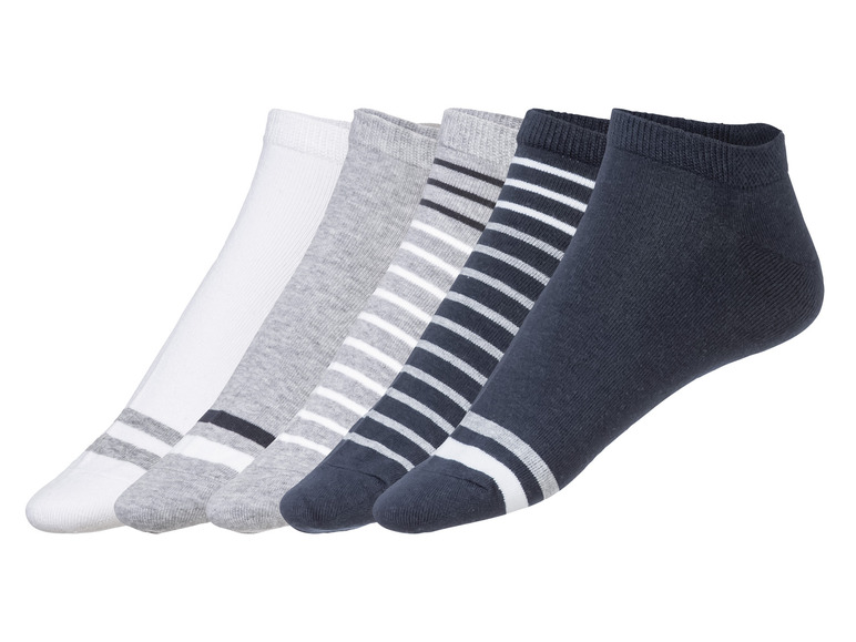  Zobrazit na celou obrazovku LIVERGY® Pánské nízké ponožky s BIO bavlnou, 5 párů - Obrázek 11