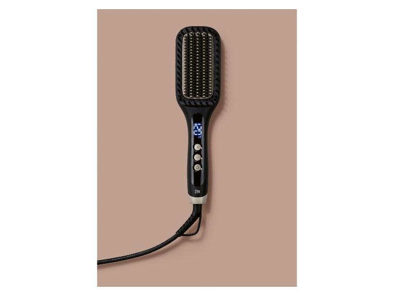 Cien Beauty žehlicí kartáč s LED displejem.