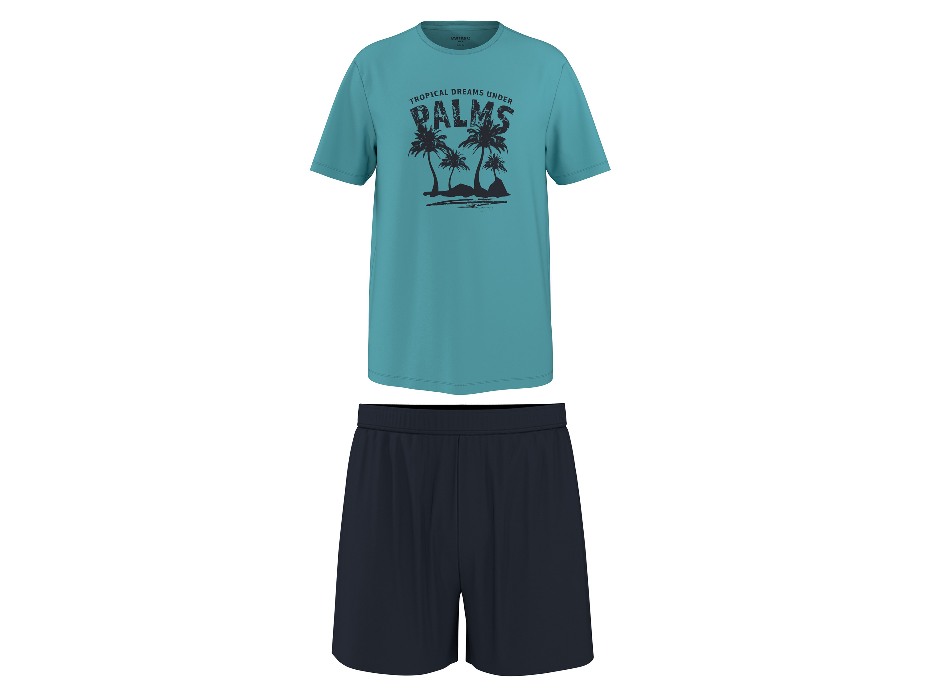 Esmara MEN Pánské pyžamo (modrá / navy modrá, Xxl(60/62))