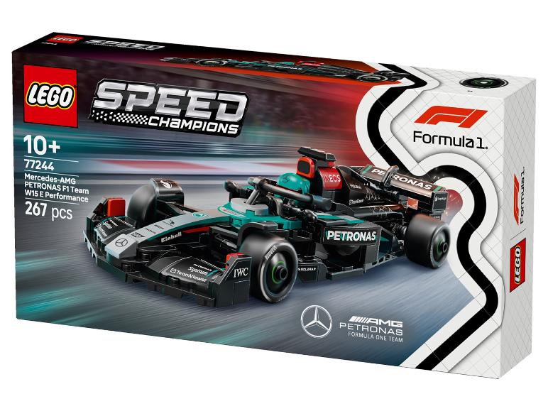 LEGO Speed Champions sada Mercedes-AMG Petronas F1 Team W15 E Performance.