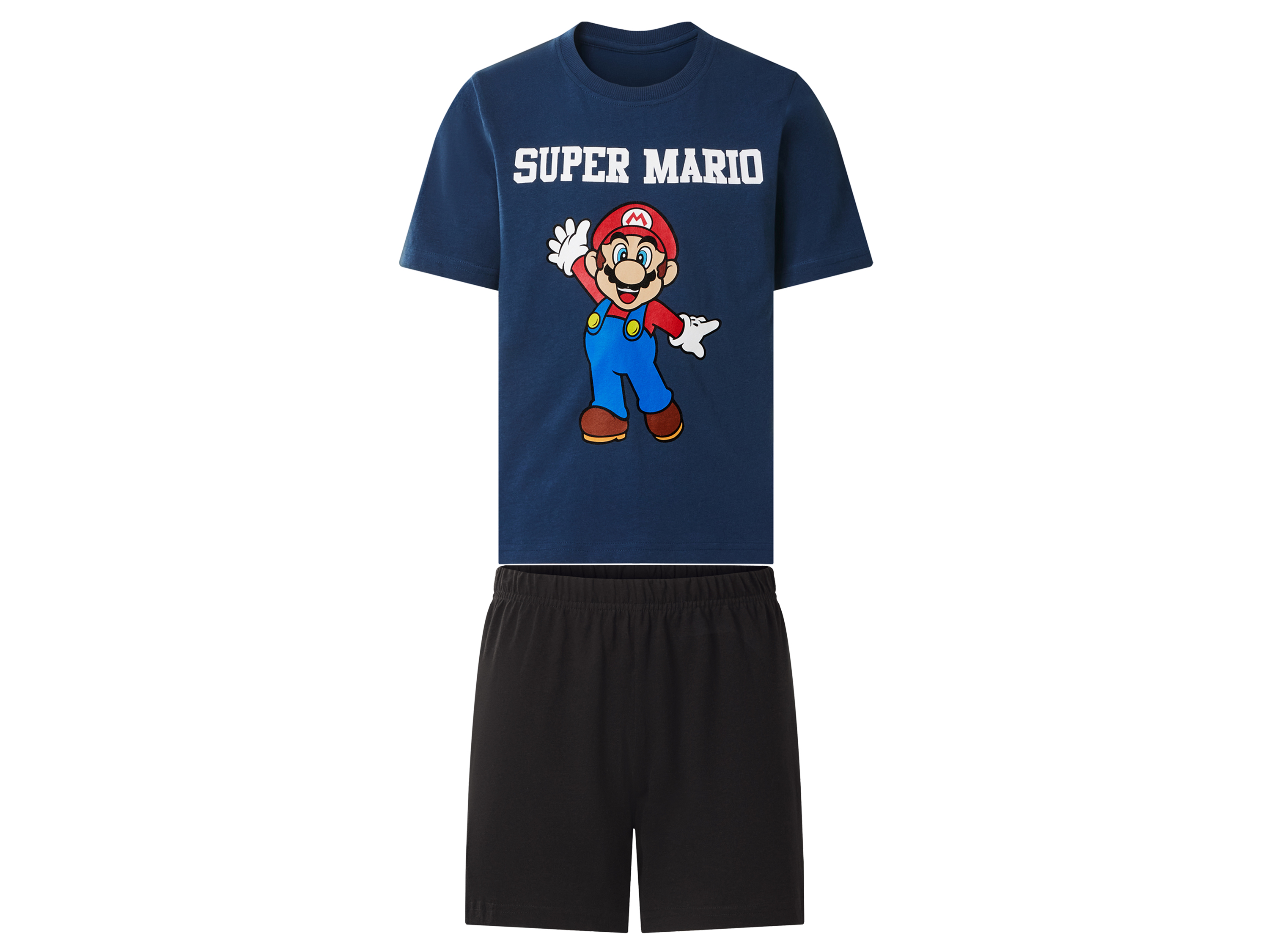 Chlapecké pyžamo (navy modrá / černá, 158/164)