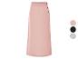 Dlouhá sukně s knoflíky, v pudrově růžové, černé a pruhované.