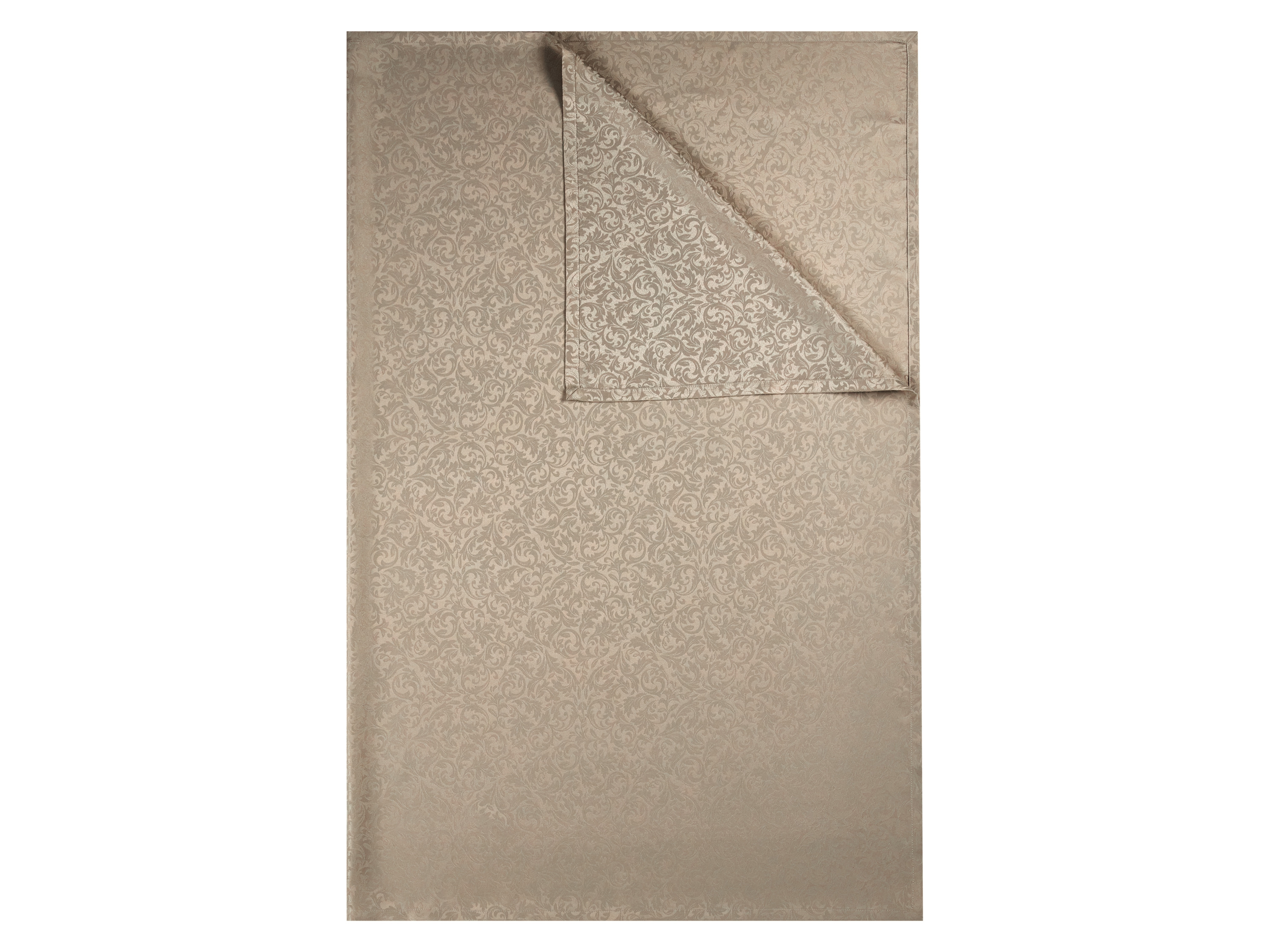 Livarno® Ubrus, 130 x 170 cm, 2 kusy / Běhoun, 50 x 150 cm, 2 kusy (130 x 170 cm, béžová)