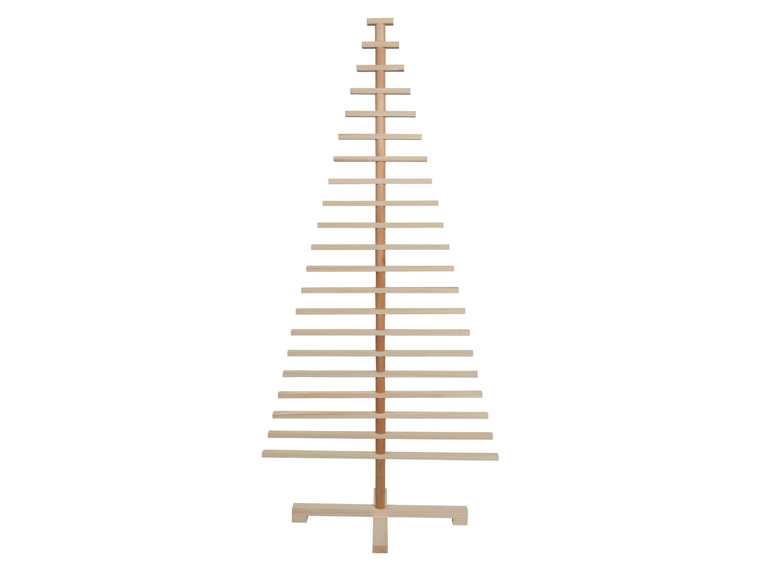 Livarno home Dřevěný vánoční stromek, 100 cm