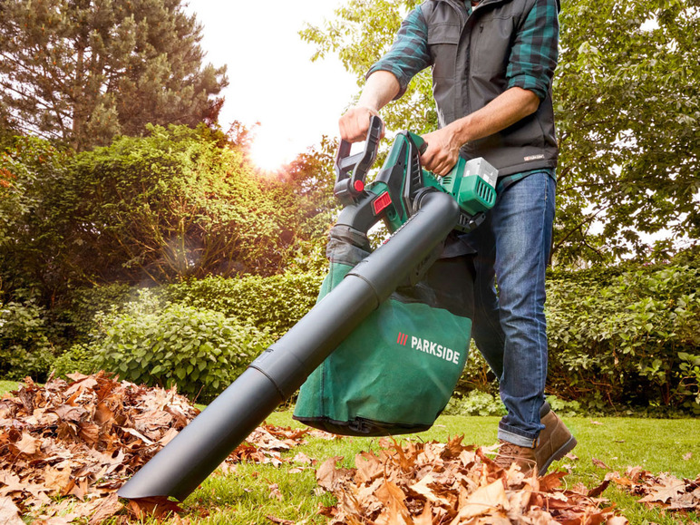  Zobrazit na celou obrazovku PARKSIDE® Aku vysavač / foukač listí PLSA 40-Li C2, 2x 4 Ah - Obrázek 16