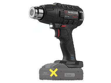 PARKSIDE PERFORMANCE® Aku horkovzdušná pistole PPHLGA 20-Li A2 – bez akumulátoru a nabíječky