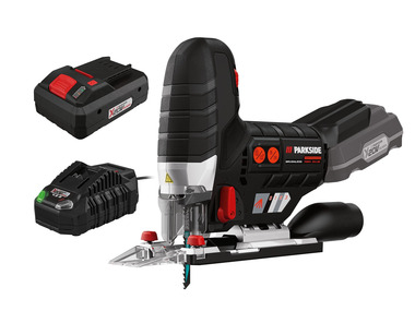 PARKSIDE PERFORMANCE® Aku přímočará pila PSSPA 20-Li B2, Smart 4 Ah