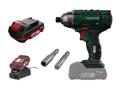 PARKSIDE® Aku rázový utahovák PDSSA 20-Li A1, 2x 2 Ah