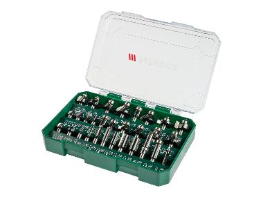 PARKSIDE® Sada frézovacích bitů PFB 30 A1, 30dílná