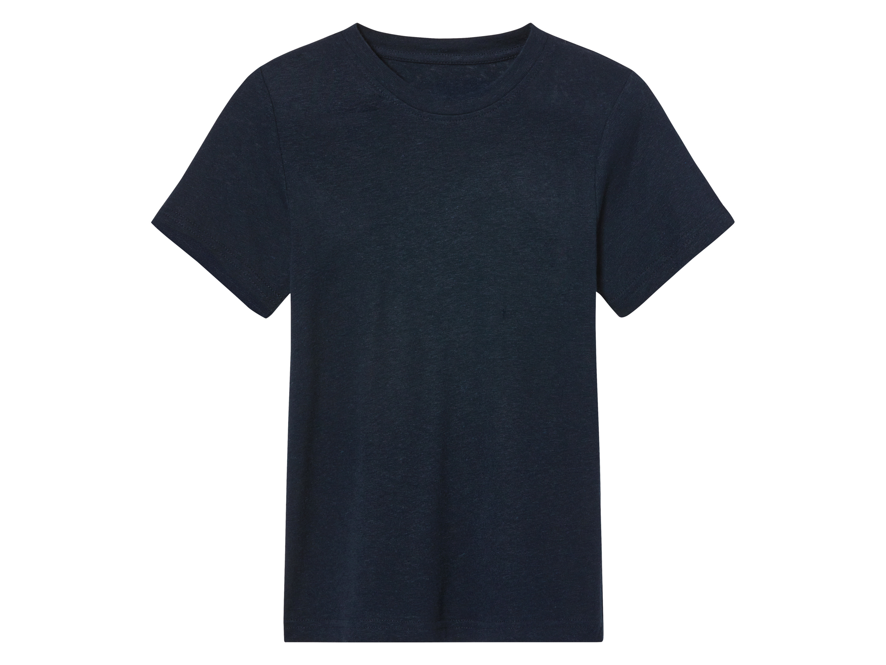 lupilu® Chlapecké lněné triko (122/128, navy modrá)