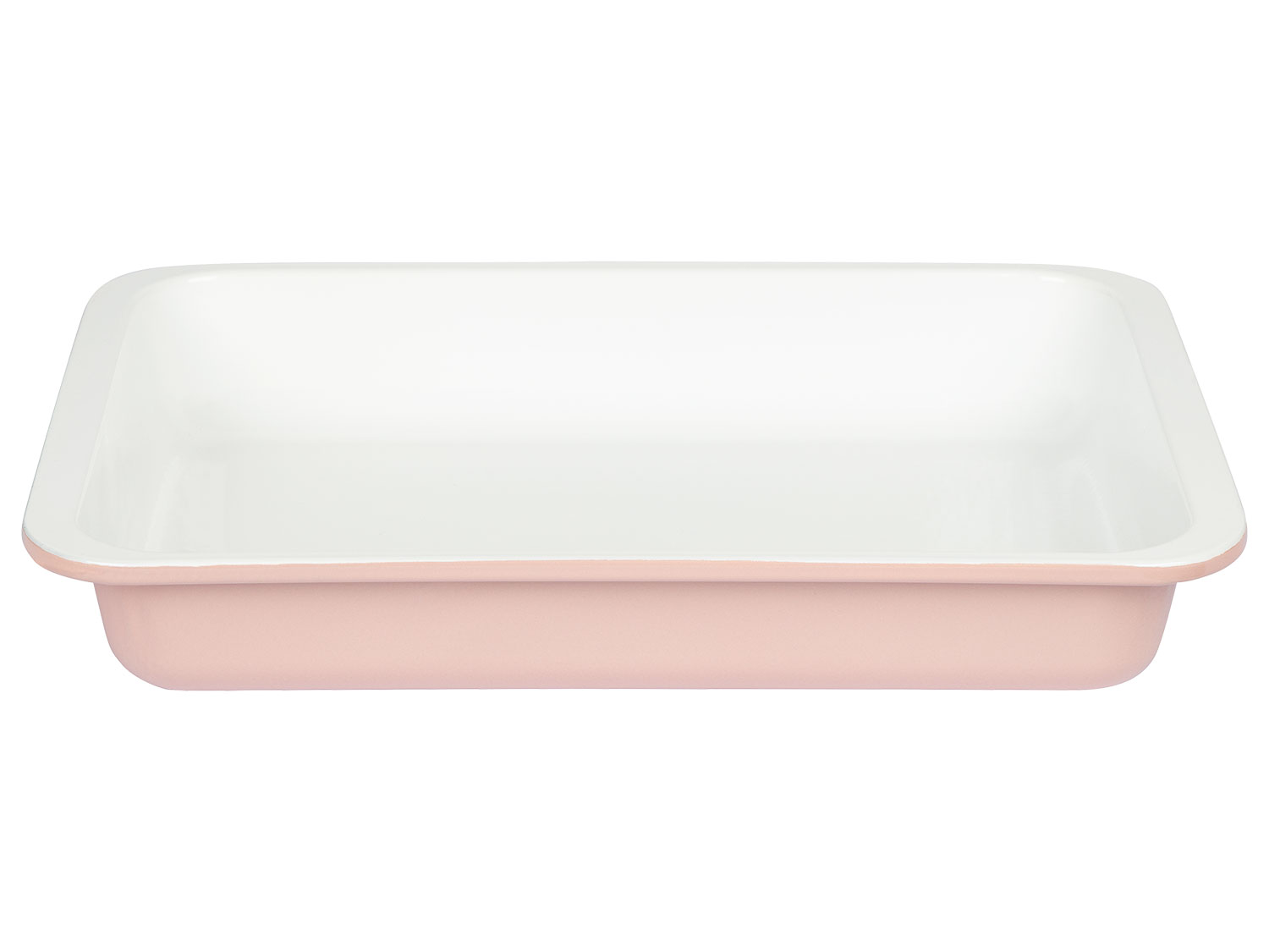 zenker Smaltovaná forma na pečení, 40 x 29cm, 4 l (světle růžová)