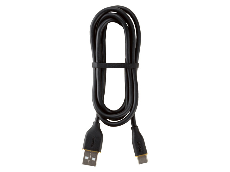  Zobrazit na celou obrazovku TRONIC® Kabel pro nabíjení a přenos dat USB C a USB A, 1 m - Obrázek 4