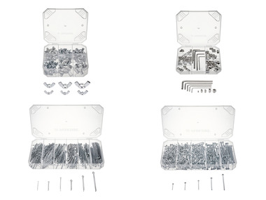 PARKSIDE® Křídlové matice / Stavěcí šrouby / Závlačky / Hřebíky