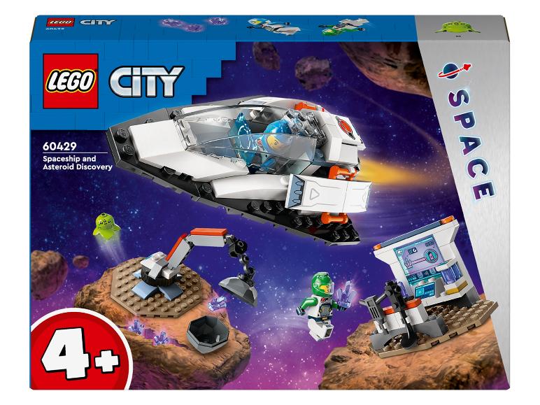 LEGO City Space: vesmírná loď a objev asteroidu.