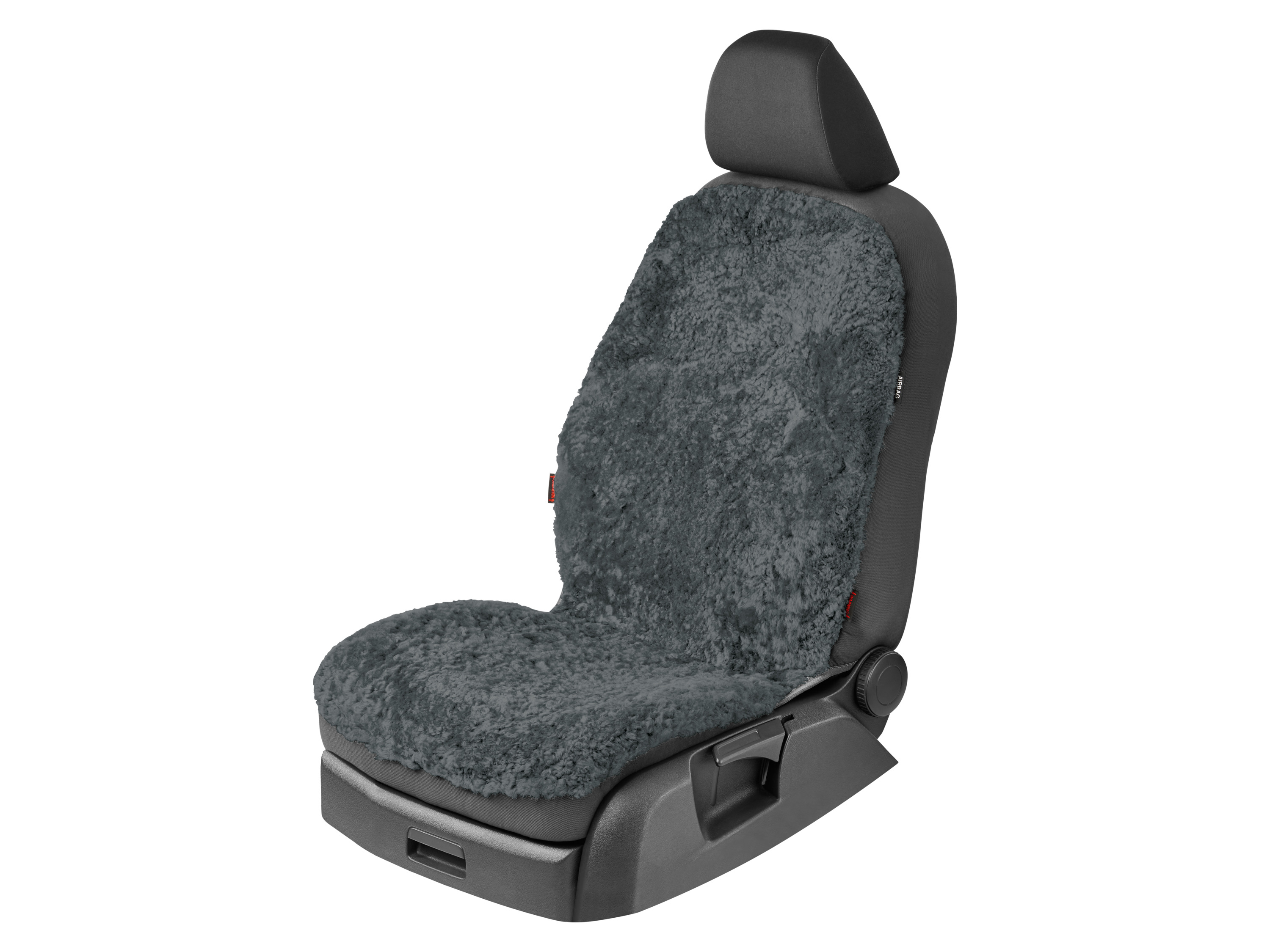 Ultimate Speed® Autopotah z jehněčí kožešiny (antracitová)