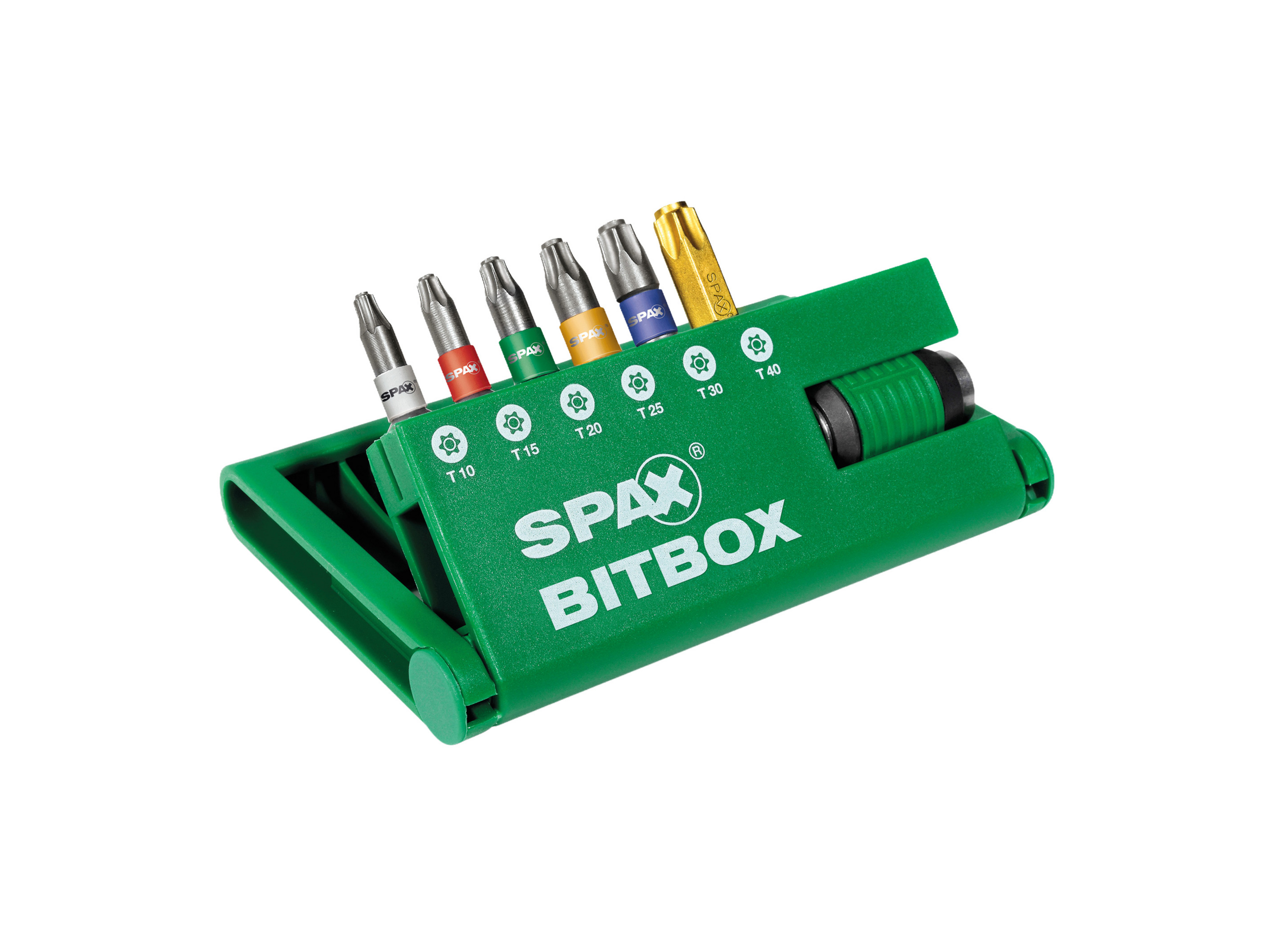 Spax Sada bitů BITbox T-Star plus (6 ks + rychloupínací držák)