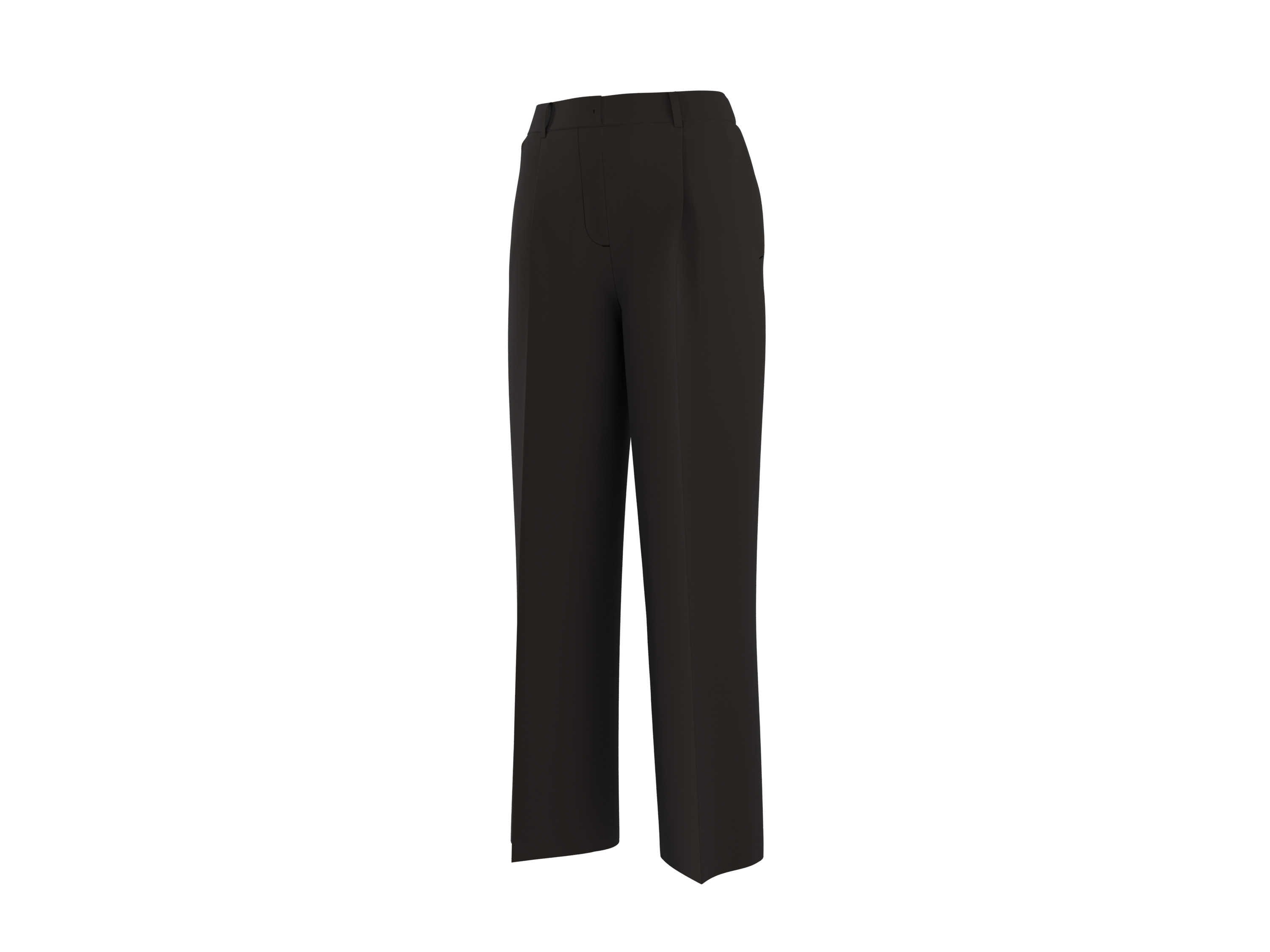 esmara® Dámské kalhoty "Wide Leg" (černá, XS)