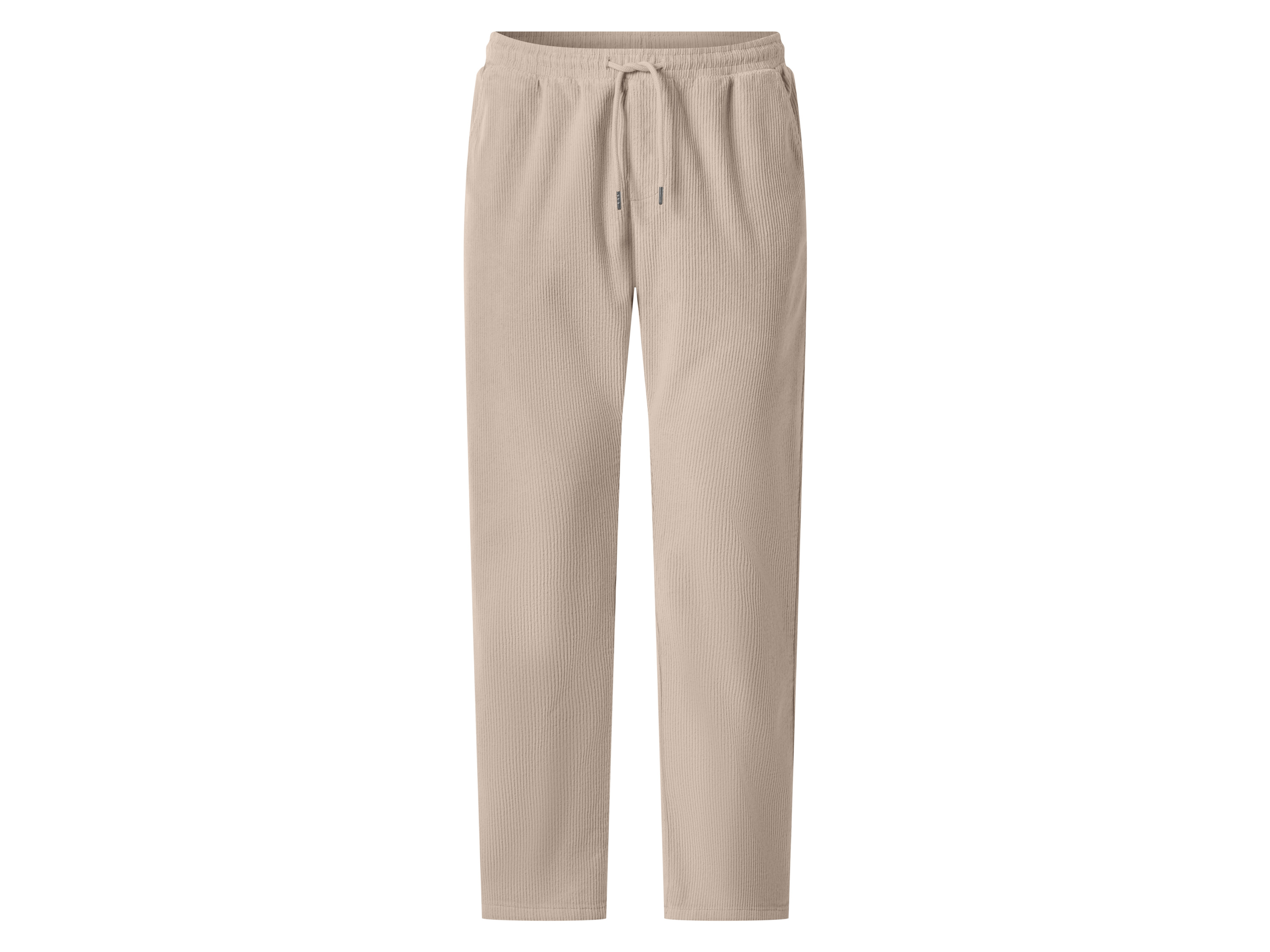 Esmara MEN Pánské manšestrové kalhoty "Straight Fit" (béžová, M (48/50))