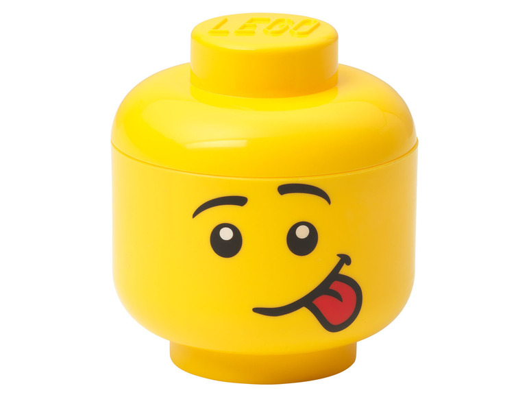  Zobrazit na celou obrazovku Malý úložný box ve tvaru Lego hlavy - Obrázek 5