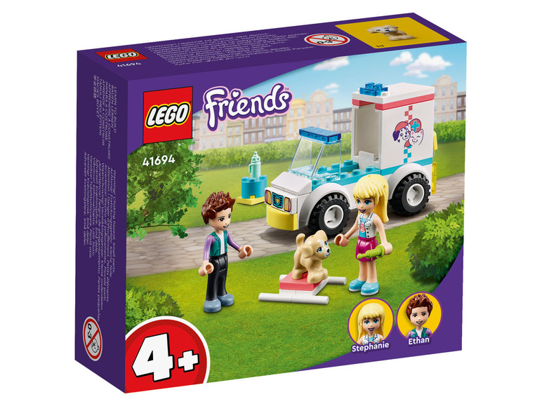  Zobrazit na celou obrazovku LEGO® Friends 41694 Veterinární sanitka - Obrázek 1
