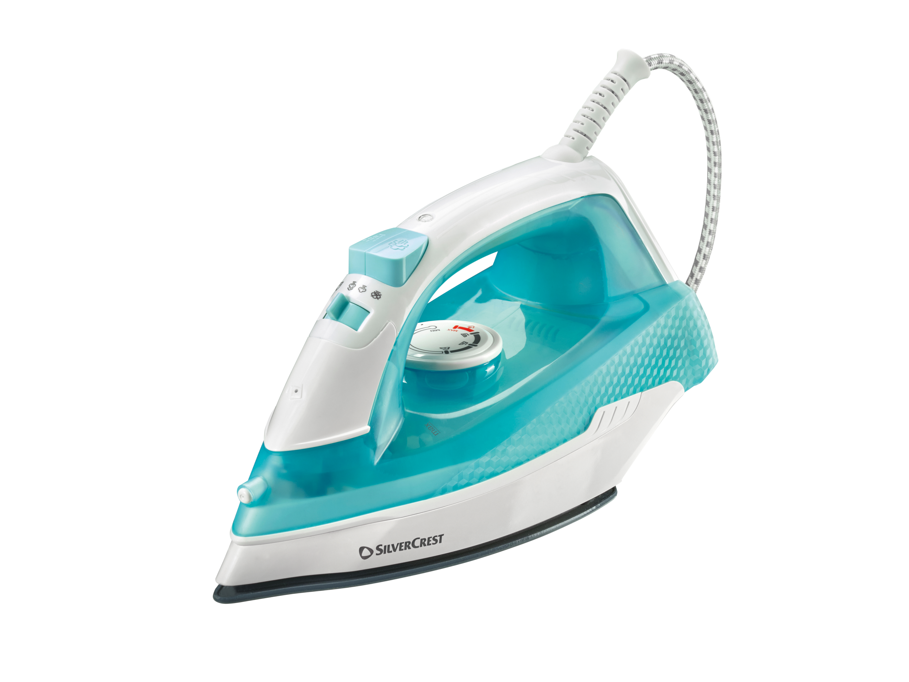 Silvercrest® Napařovací žehlička Sdbg 2200 A1 (bílá/tyrkysová)