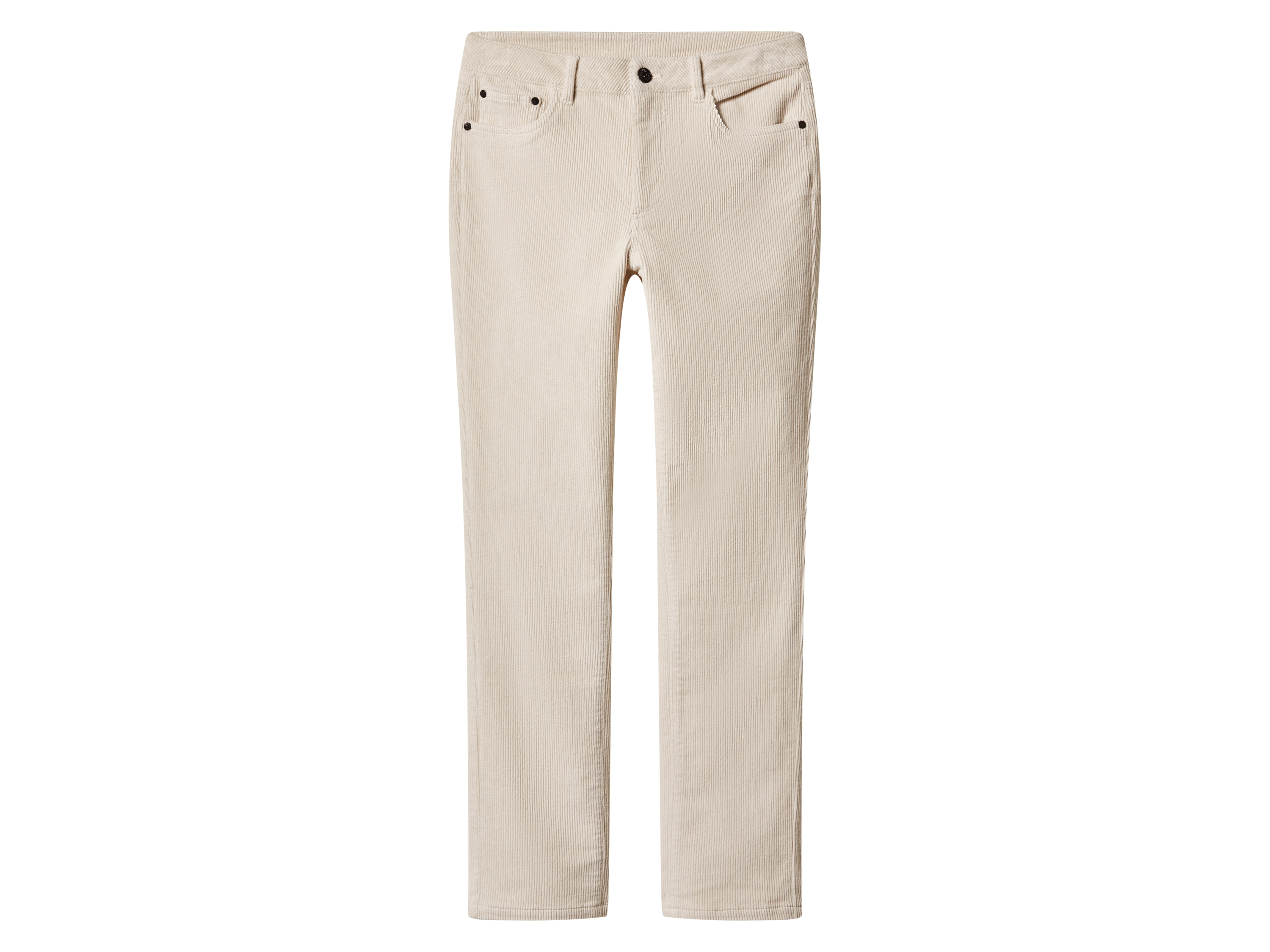 esmara® Dámské manšestrové kalhoty (bílá, 46)