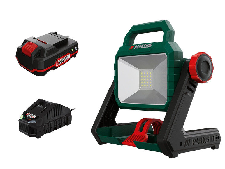  Zobrazit na celou obrazovku PARKSIDE® Aku LED reflektor PLSA 20-Li A1, 2 Ah - Obrázek 1