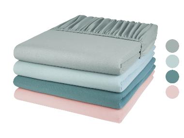 LIVARNO home Žerzejové napínací prostěradlo, 140-160 x 200 cm