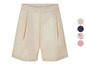 Béžové šortky s nabíranými záhyby