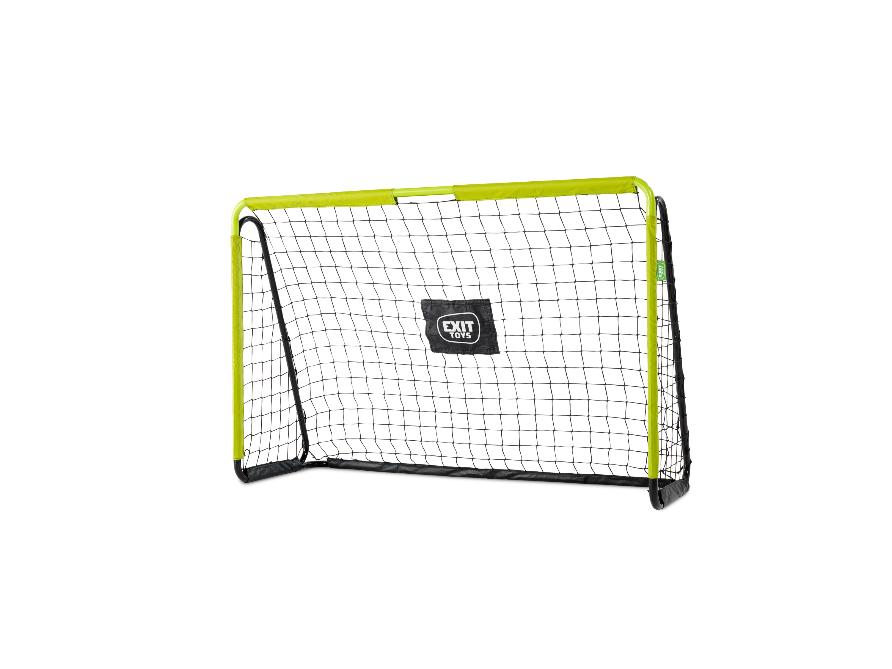 EXIT Tempo ocelová fotbalová branka 180x120cm - zelená/černá