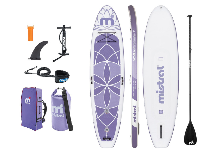  Zobrazit na celou obrazovku Mistral Dvoukomorový paddleboard Yoga 11' - Obrázek 1
