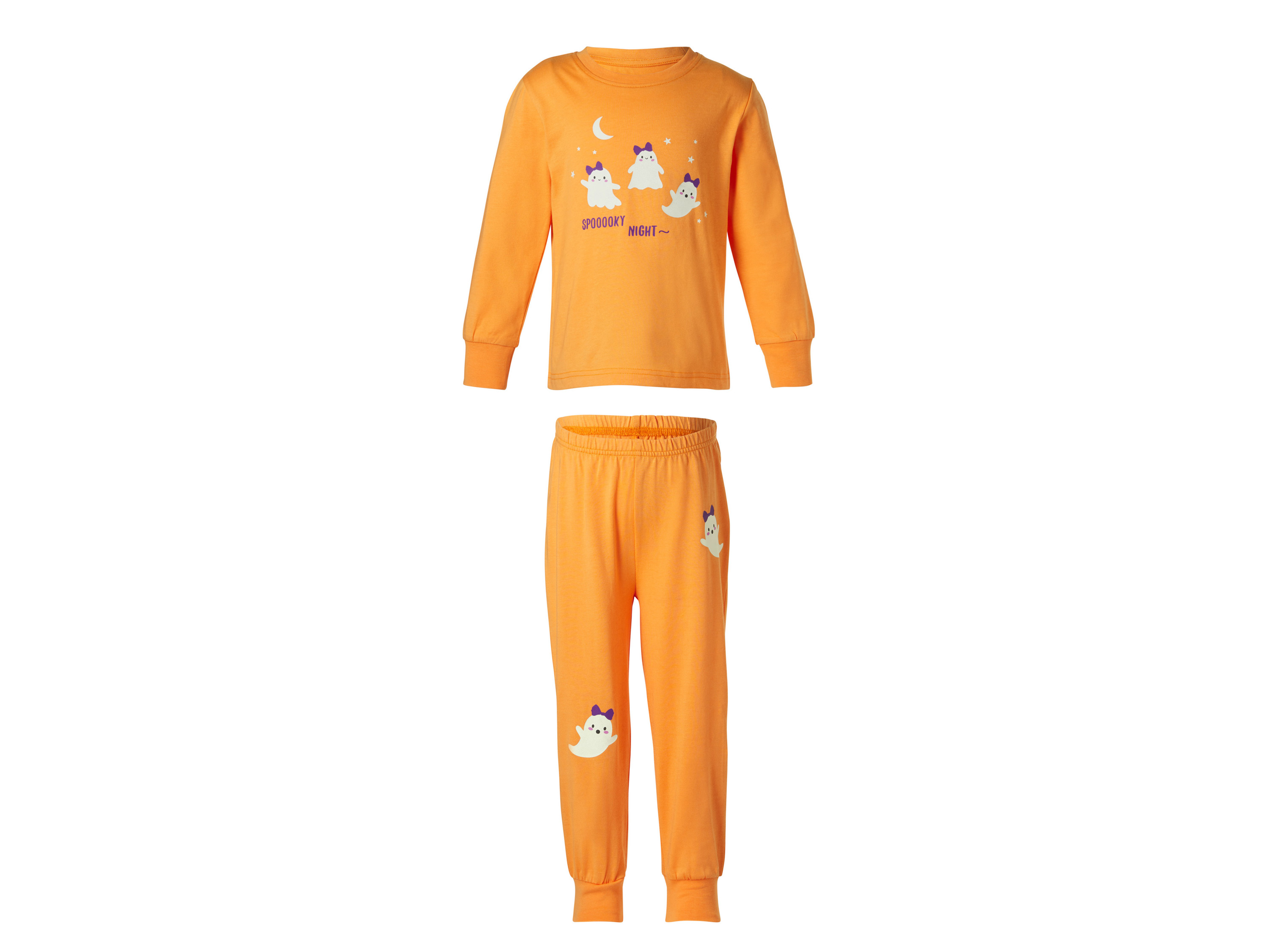 Dětské pyžamo (98/104, oranžová)