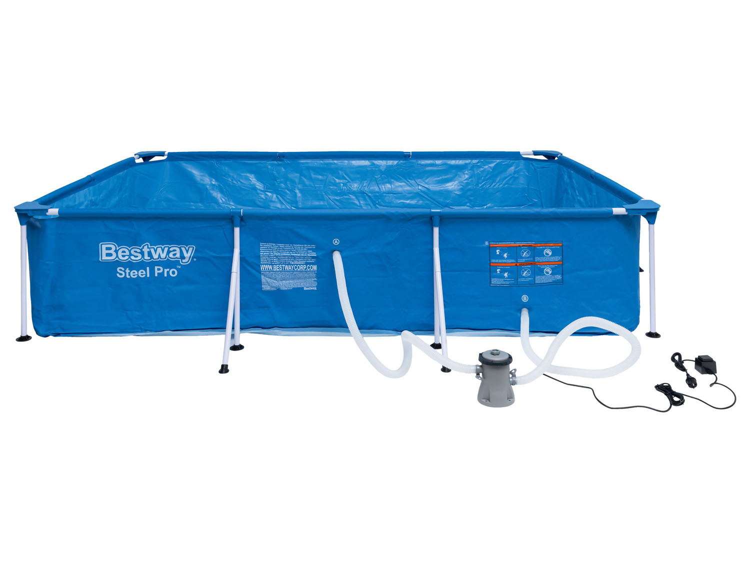 Bestway Bazén Steel Pro, 300 x 201 x 66 cm